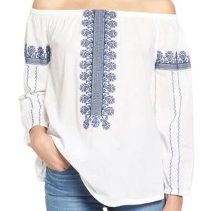 Madewell - 'Folktale' Off the Shoulder Top